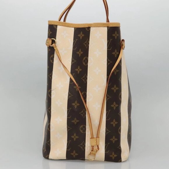 LOUIS VUITTON Monogram Rayure Neverfull GM Tote Bag M40561 LV Auth PP397AMV - Picture 4 of 16